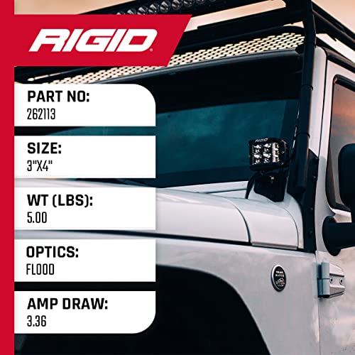 RIGID INDUSTRIES - D-SS PRO, Flood, Black Housing (Pair) For Auto And ATV - Image 5