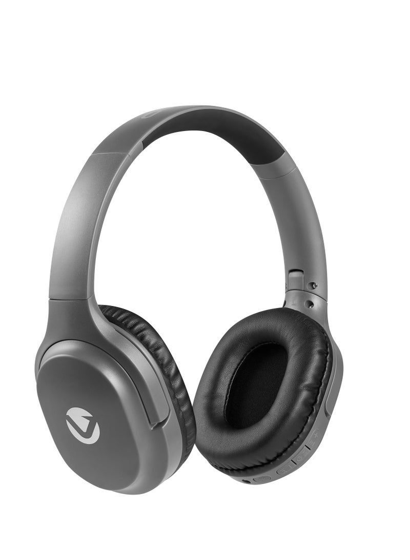 فولكانو سماعات رأس بلوتوث من سلسلة Volkano Pebble - رمادي غامق - Image 3