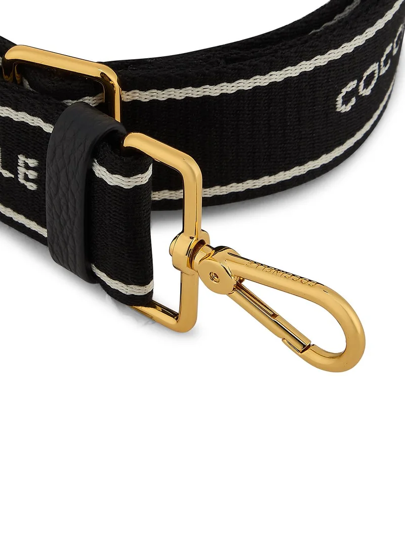 Coccinelle Nastro Logato Shoulder Strap