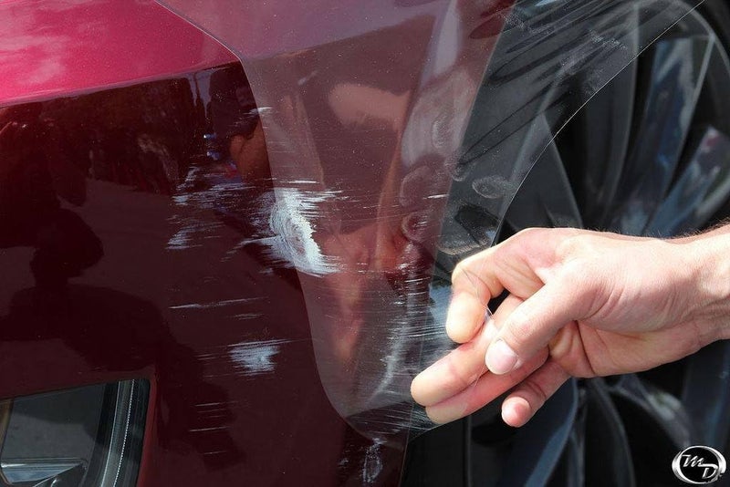 VViViD Clear Paint Protection Anti-Scratch Film Vinyl Sheet (4" x 54") - Image 3