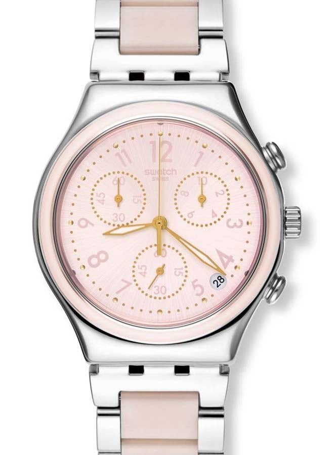 Swatch Women Dreamnight 16 Rose Quartz Movement Water Resistant Wrist Watch - 36 Mm - Image 2