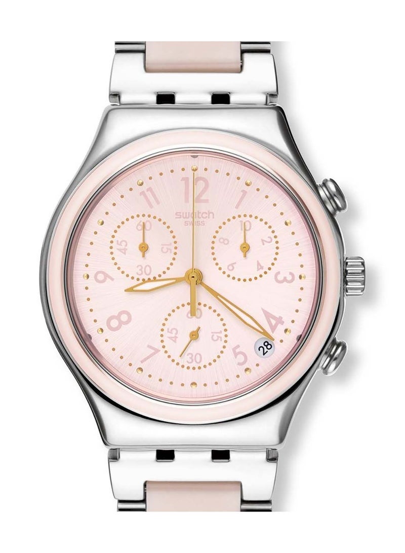 Swatch Women Dreamnight 16 Rose Quartz Movement Water Resistant Wrist Watch - 36 Mm - Image 1
