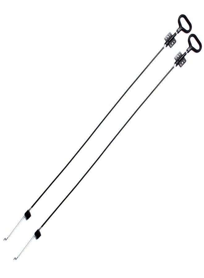 Love&Mini Recliner Replacement Parts, Sofa Reliable Release Pull Cables D-Ring Handle (2 pcs) - Image 4