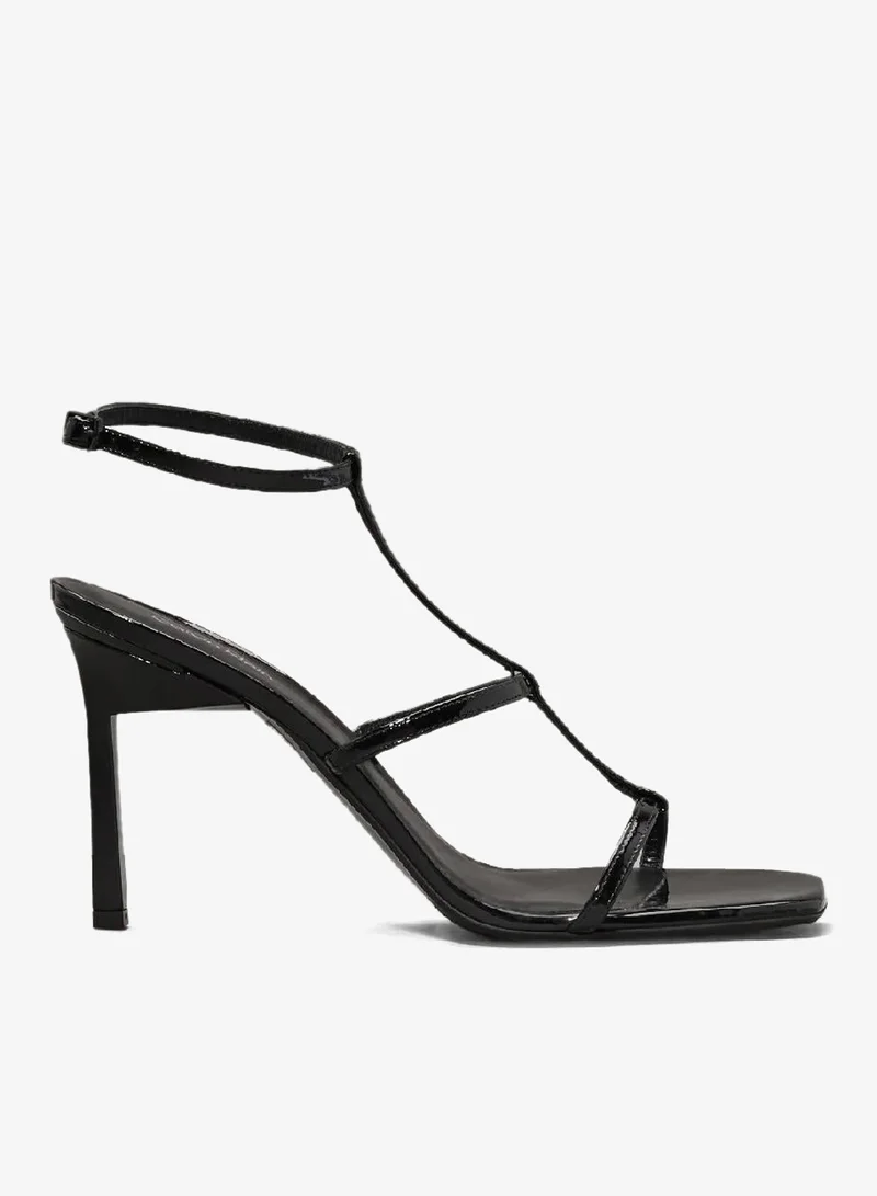 Leather Heeled Gladiator Sandals