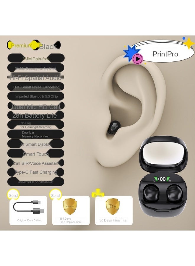 سماعات بلوتوث لاسلكية MINI13-X جديدة  
مصغّرة وخفية للغاية ومريحة للارتداء الطويل دون ألم