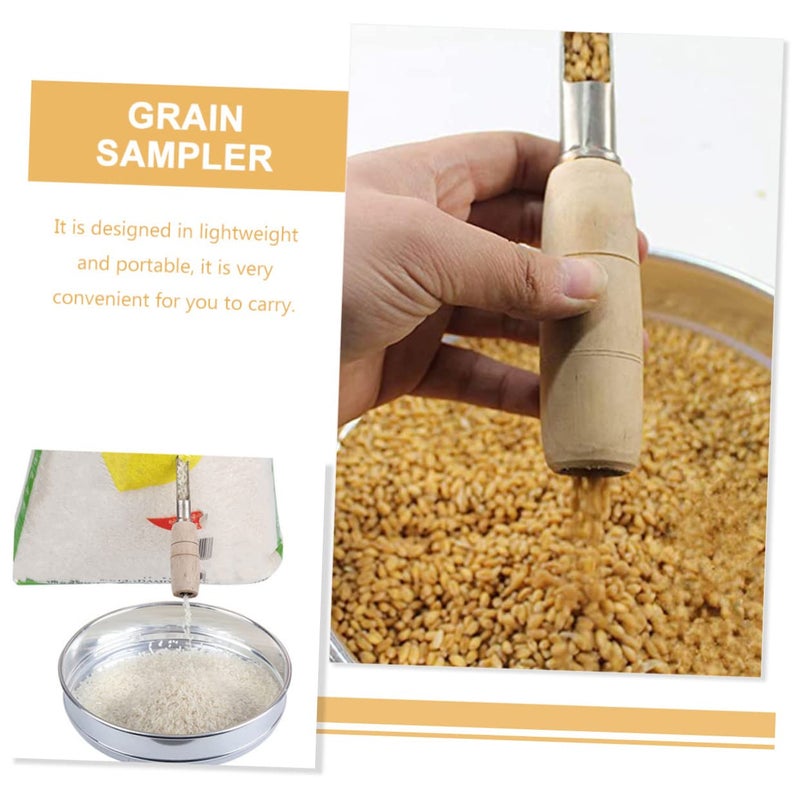 Stainless Steel Cereal Grain Sampler for Agriculture Easy to Carry - Image 4