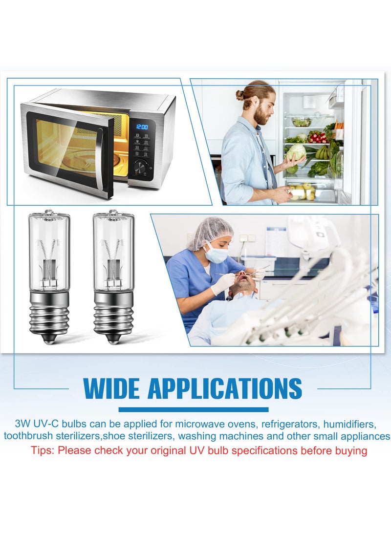 SYOSI مصباح ضوء استبدال UVC SYOSI 6 حزمة LB1000 متوافق مع جهاز تطهير الهواء Germ Guardian GG1100W، GG1000، GG1100B، GG1000CA، LB-1000، GGH200، 661000CA مصفاة هواء 10 فولت مصباح UVC - Image 4