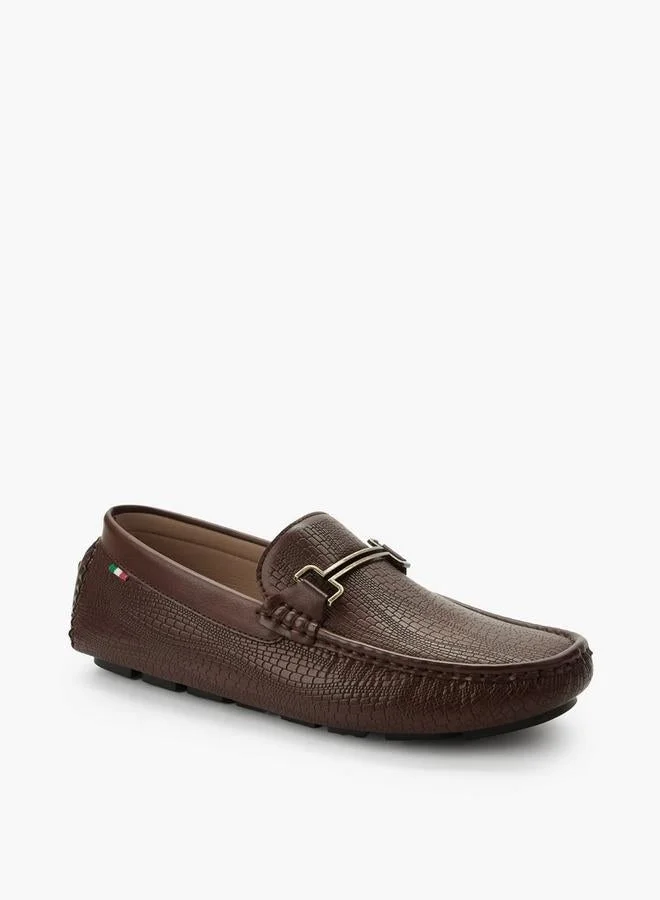 Renzo Ruganni BROWN Men Slip-On Flexible Loafers for Men | Best Price UAE