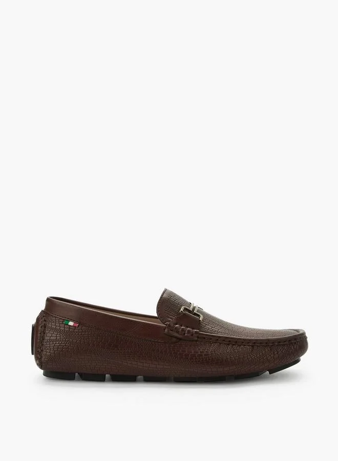 Renzo Ruganni BROWN Men Slip-On Flexible Loafers for Men | Best Price UAE
