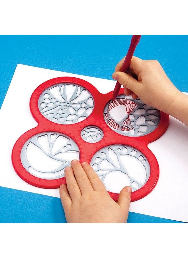 Spirograph Cyclex Set Art Kit Rotating Stencil Wheel Creates Countless Designs For Ages 8+  - Image 4