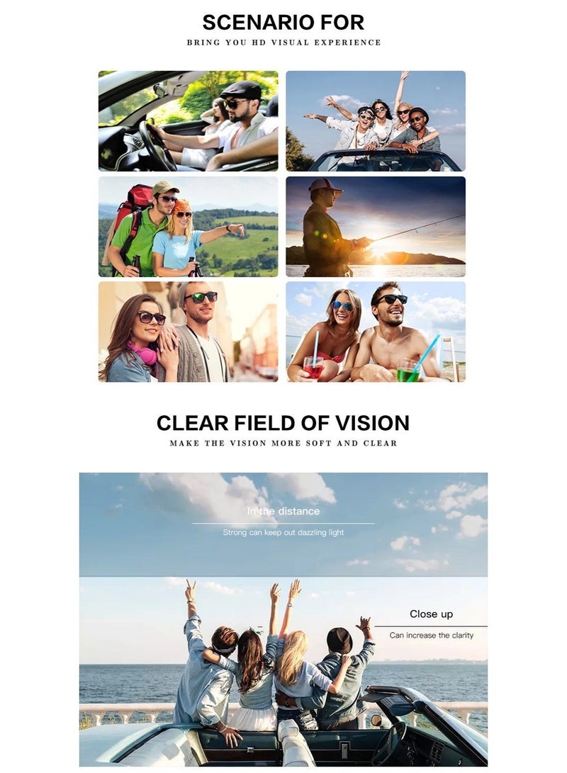 Retro Square Sunglasses Women Men - Aviator 70s Style Sun Glassess Designer Men's Sunglass Designer for Womens Mens Sun Glasses Vintage Ladies Eye Glasses UV400 Protection Shades - Image 4
