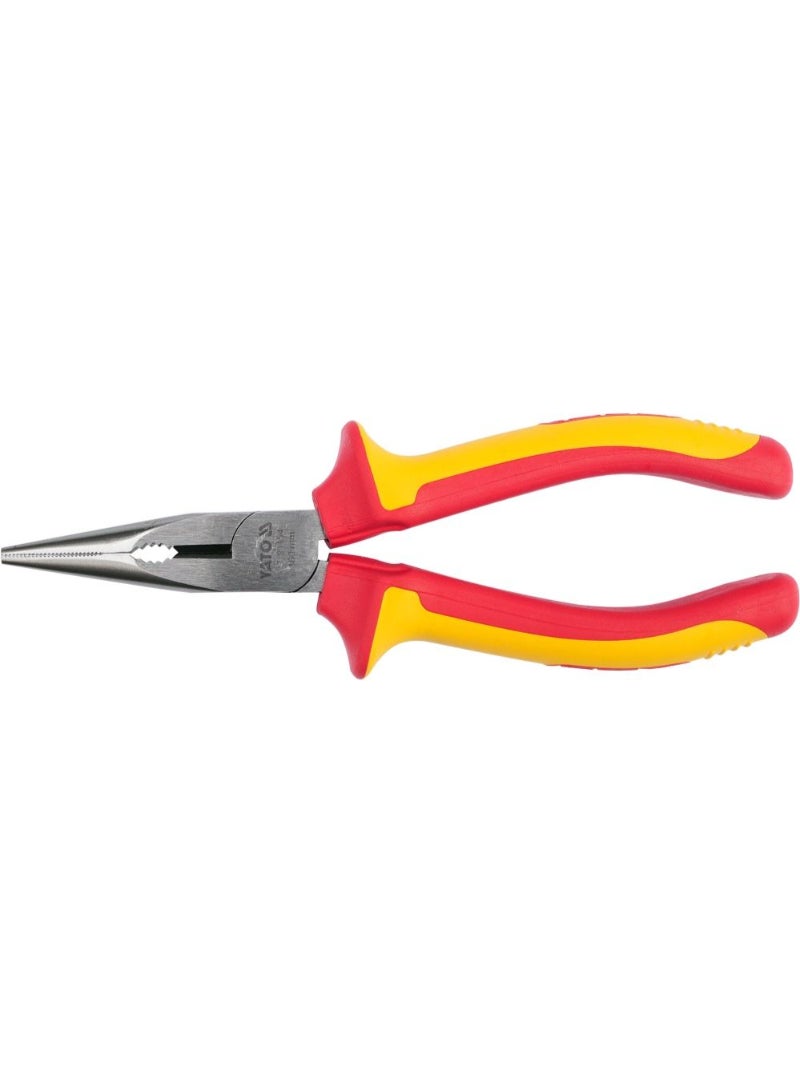 YATO Insulated Long Nose Plier 160mm VDE-1000V YT-21154