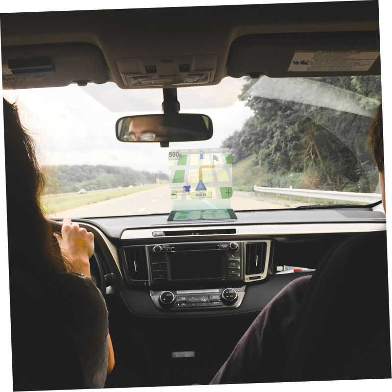 4Pcs Anti Wrinkle Reflective Film For Car Windshield Navigation Display - Image 3