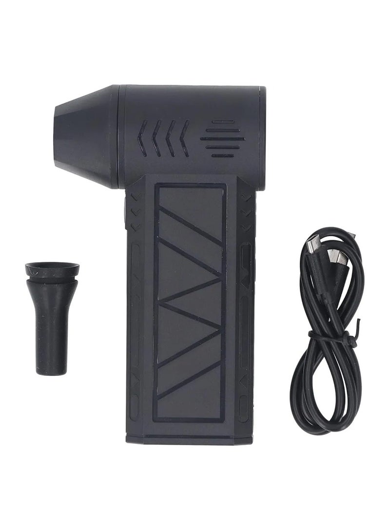 Generic Jet Dry Blower, 130000 RPM Stepless Speed Adjustable, Electric Air Duster with Light, Handheld Air Blower, Dryer Fan for Computer, Keyboard, Outdoors, Home  - Image 1