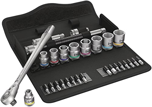 WERA 05004051001 8100 SB 11 Zyklop Imperial Metal Ratchet Set 29 Piece 38 Drive - Image 1