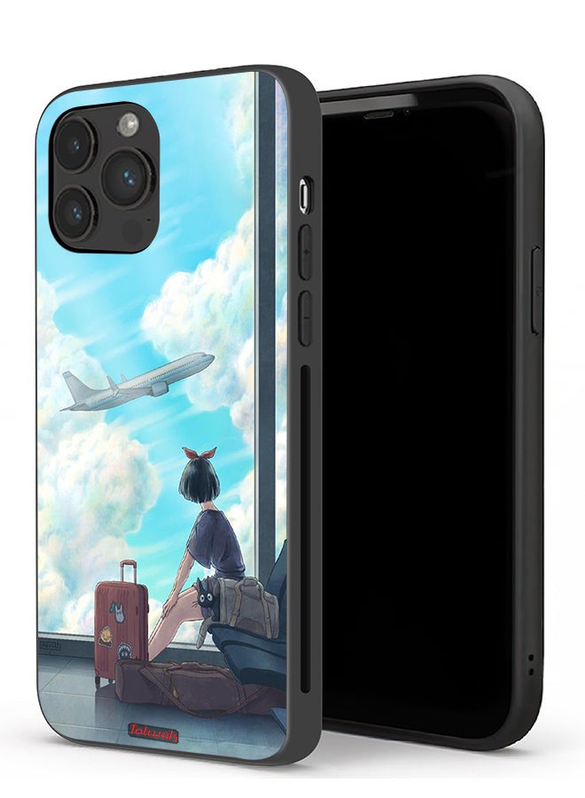 Tolwak Apple iPhone 13 Pro Max Protective Case Travel Art - Image 1