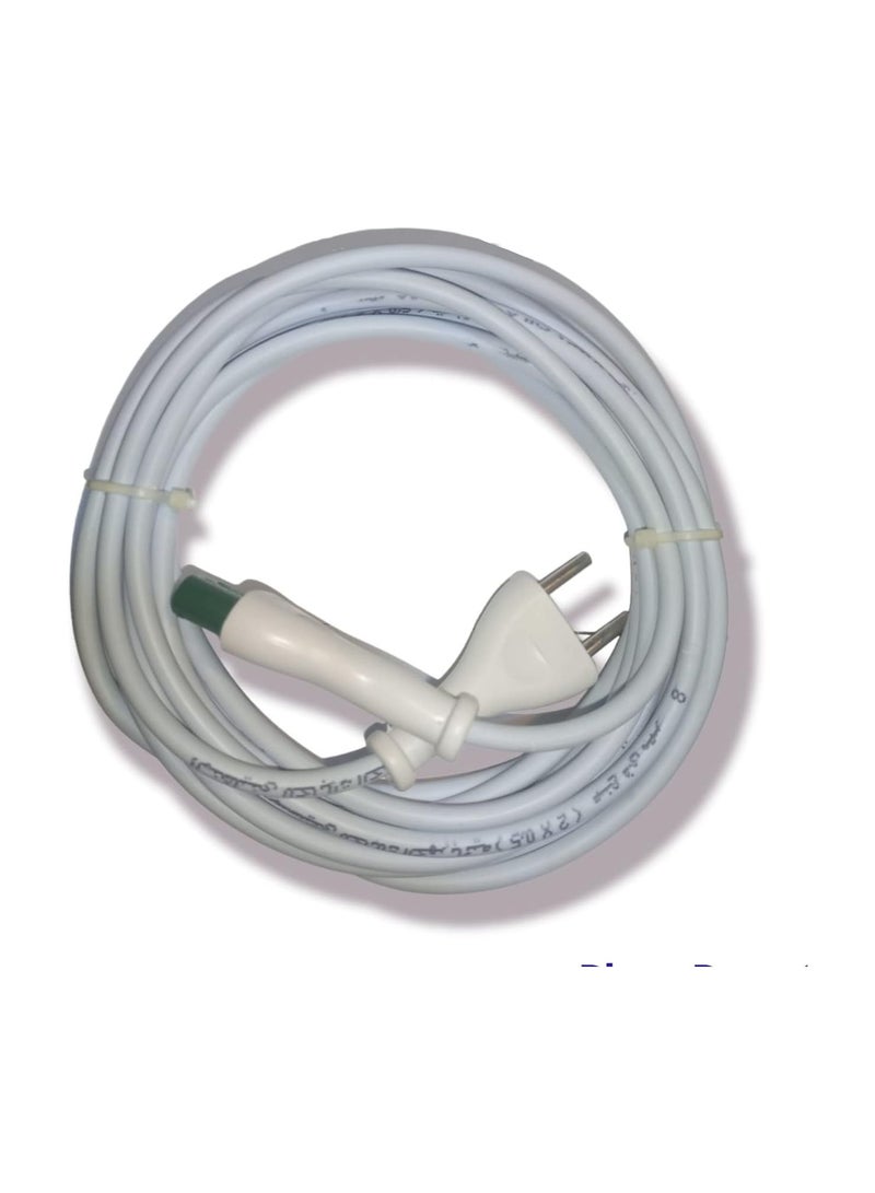 0.5mm Ready-Made Electrical Extension - Copper Wire and High-Quality Electrical Plug - Excellent for all light electrical connections inside the house (70m extension)