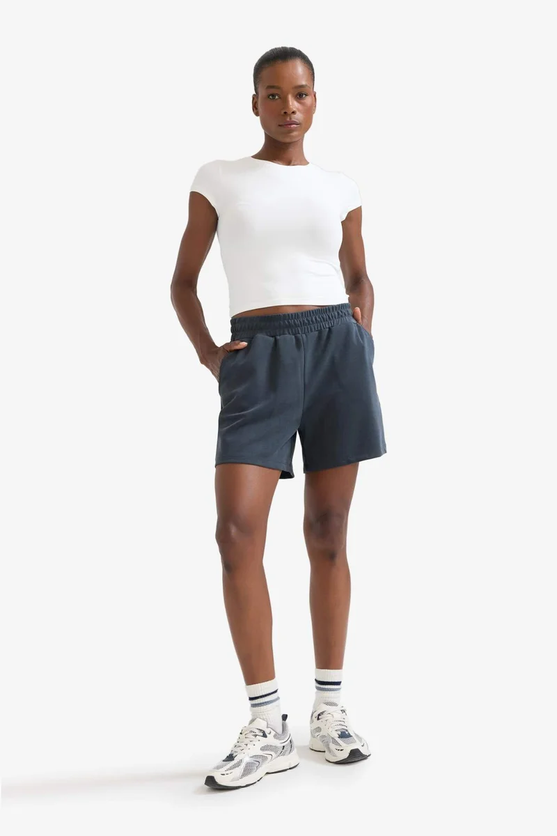 ديفاكتو Standard Fit modal Short Leg Shorts