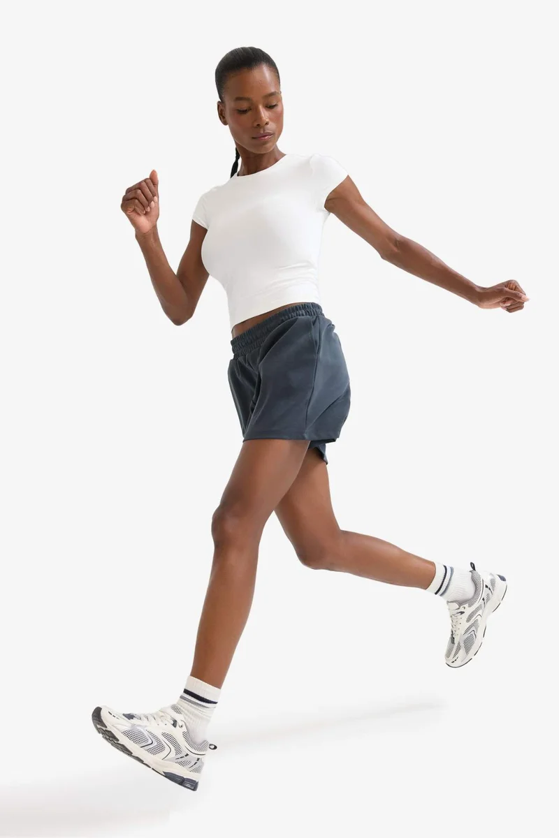 ديفاكتو Standard Fit modal Short Leg Shorts