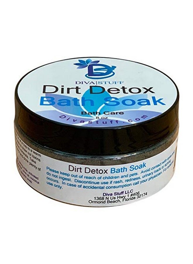Diva Stuff Dirt Detox Bath Soak With Charcoal Bentonite Clay Ginger & Sea Salt By - Image 2