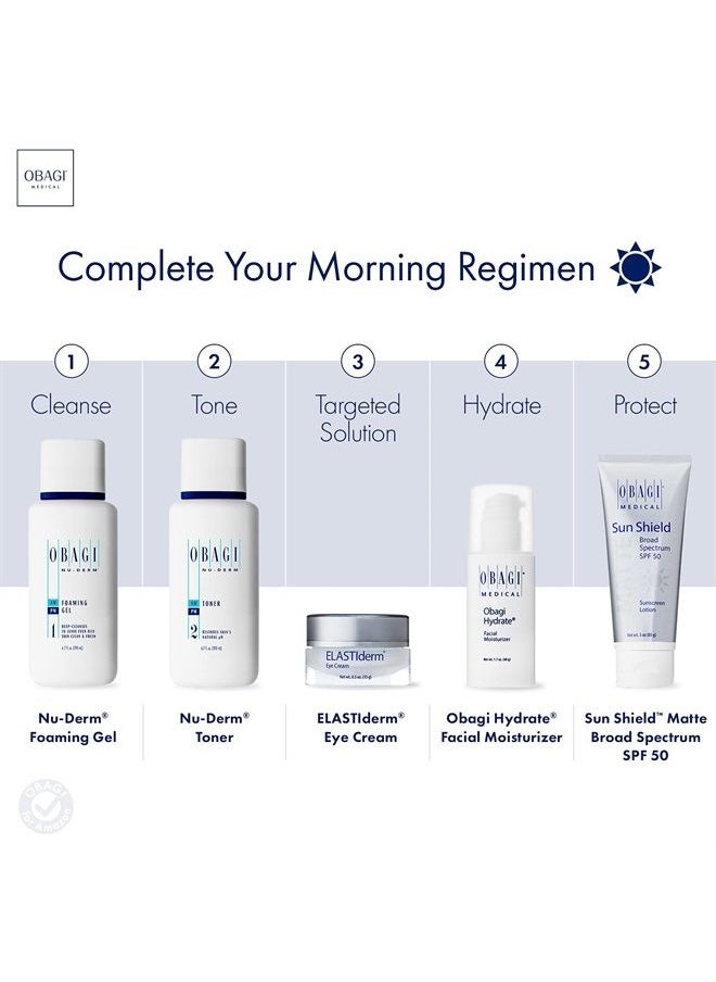Obagi Medical - Obagi ELASTIderm Eye Cream, Firming Eye Cream for Fine Lines and Wrinkles, Ophthalmologist Tested, 0.5 oz - Image 1