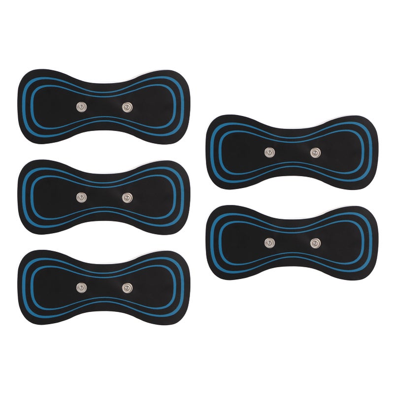 5pcs Cervical Massage Pad Mini Portable Electric Massager Patch For Neck Shoulder Spondylosis - Image 1