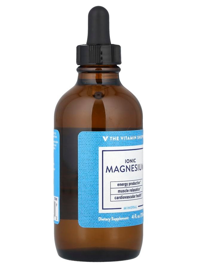 The Vitamin Shoppe Ionic Magnesium 4 fl oz (118 ml) - Image 2