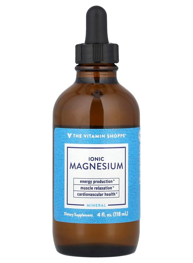 The Vitamin Shoppe Ionic Magnesium 4 fl oz (118 ml) - Image 1