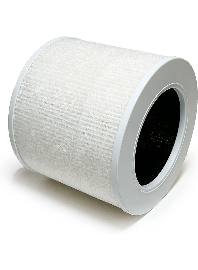 Purfex Core Mini Replacement Filter Compatible with Core Air Purifier, 3-in-1 H13 True HEPA and Activated Carbon Filter, Core Mini-RF - Image 1
