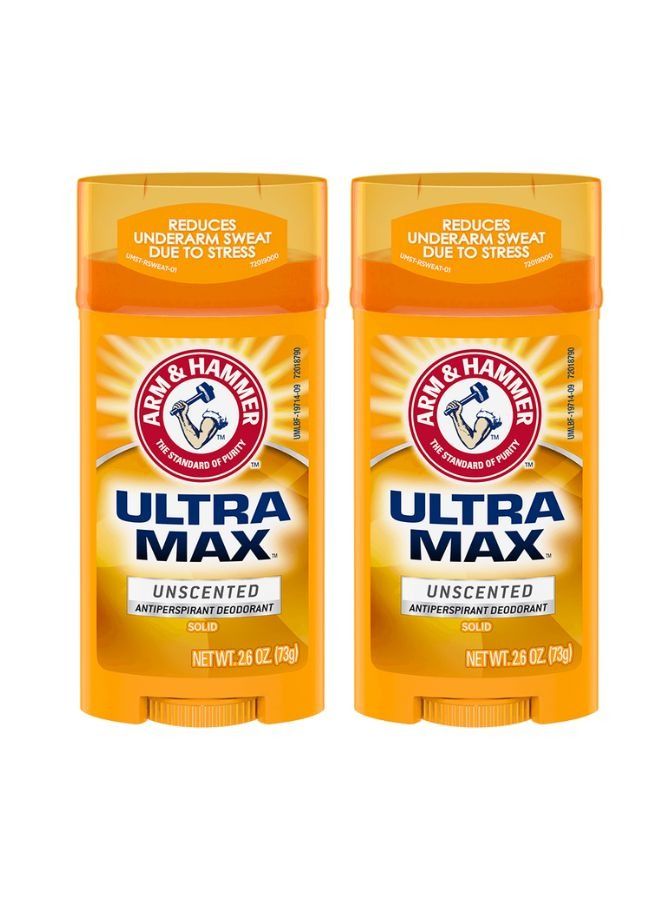 Arm & Hammer عبوة مزدوجة من ألترا ماكس بدون رائحة 146 جرام