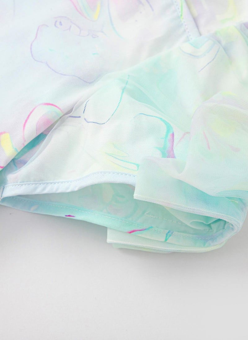 Balabala Floral Tulle Dress - Image 4