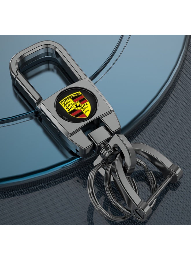 Porsche Premium Keychain  Screw Lock Car keychain-PORSCHE - Image 1