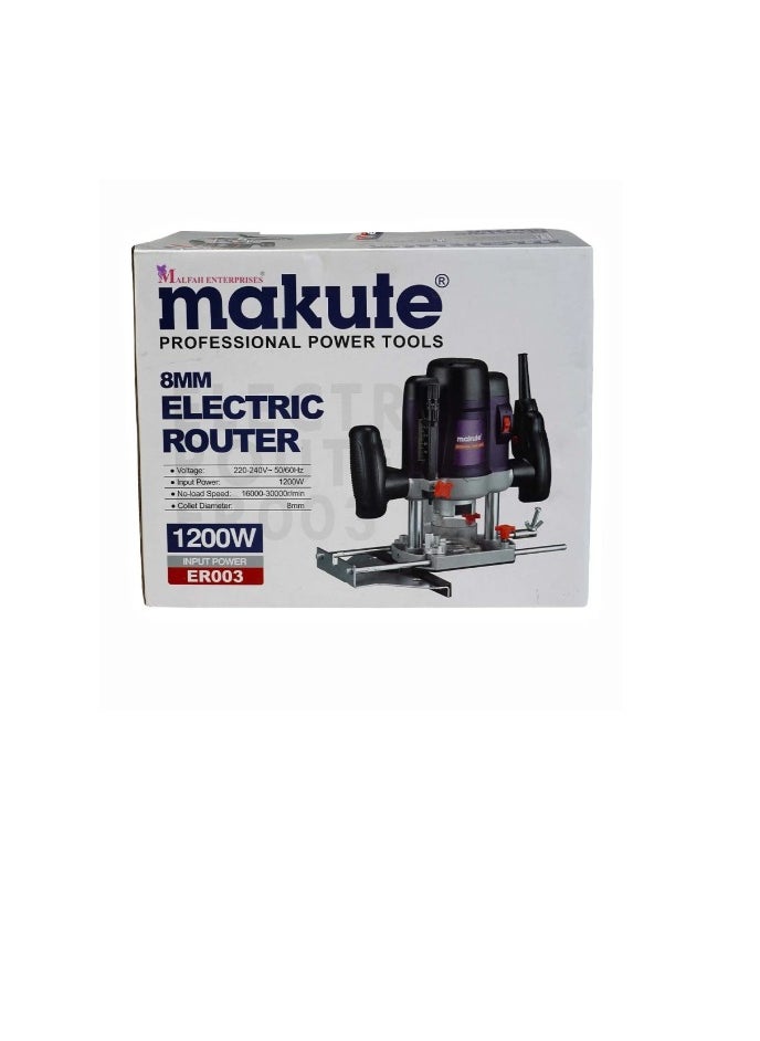 makute Electric Router  1200W with 240V and 34000rpm for  Precision Routing Trimming and Shaping(ER003)  - Image 2