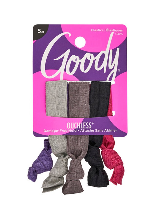 Goody Ouchless Elastics Tiebacks 5Ct 3000839 - Image 1
