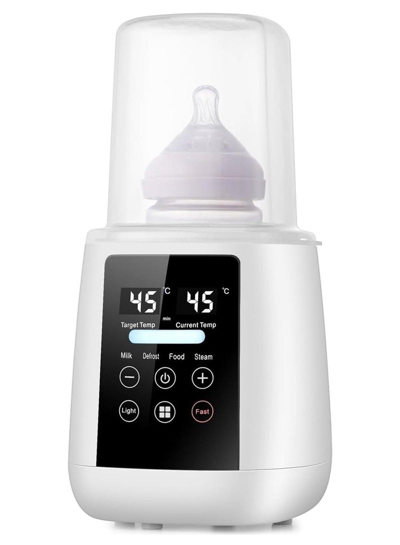 0TO1 TECH Baby Bottle Warmer, Fast Baby Milk Warmer with Accurate Temperature Control for Breastmilk or Formula,Breastmilk Warmer, 48H Thermostat, with Defrost, Night Light, Heat Baby Food Jars Function - Image 1