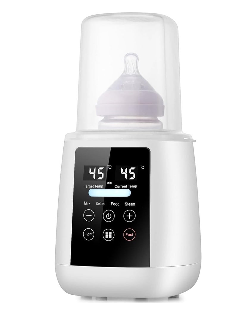 0TO1 TECH Baby Bottle Warmer, Fast Baby Milk Warmer with Accurate Temperature Control for Breastmilk or Formula,Breastmilk Warmer, 48H Thermostat, with Defrost, Night Light, Heat Baby Food Jars Function - Image 1