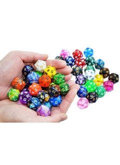 50-Pack 20 Sided Dice D20 Polyhedral Dice With Pouch For Dnd Rpg Mtg Table Game - pzsku/Z0499A8207258728D6F30Z/45/_/1733729902/5061e852-d3c3-4c83-873d-b02ed146e0a6