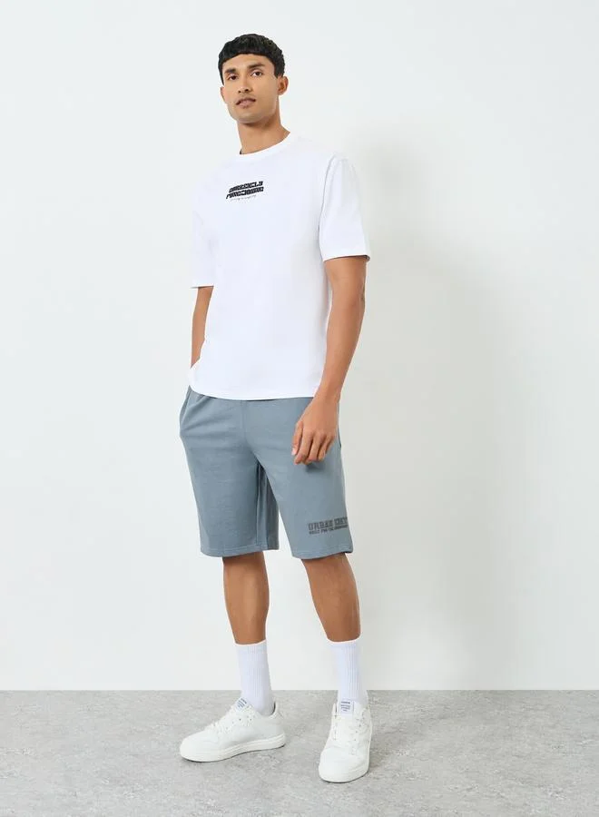 ستايلي شورت قصة واسعة بطبعة