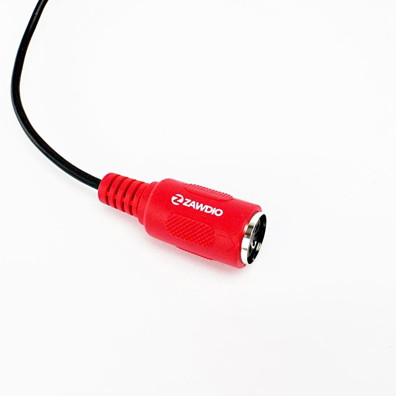 ZAWDIO MIDI to TRS 3.5mm Breakout Cable Right Angle Adapter for: Arturia, Novation, 1010music - MX4, Beatstep Pro, Keystep, Circuit, Launchpad Pro MK2 - Image 3