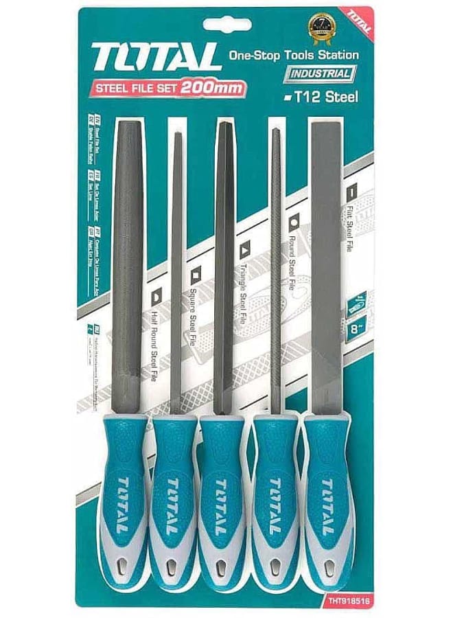 Total 5-piece blacksmith file set