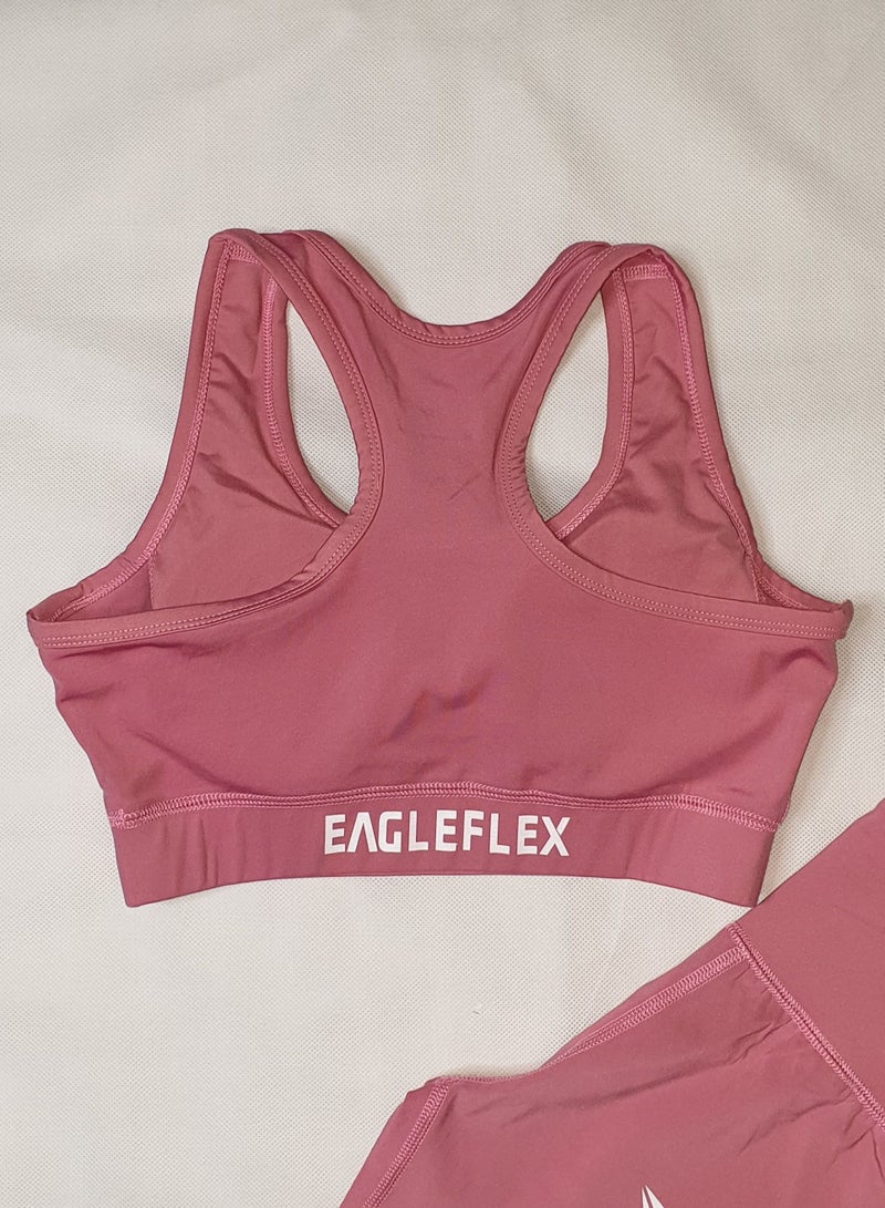EAGLEFLEX Performance Sport Bra Pink - Image 3