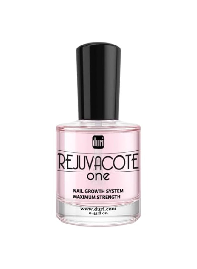duri Rejuvacote 1 Original Maximum Strength Nail Growth System Base Top Coat Nails Hardening Repair Chipping Strengthen Breaking and Brittle Treatment by Duri cosmetics Pack of 1 - Image 1