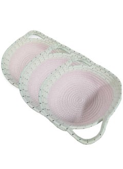 Home Ezz Handmade woven hanging basket 24 x 27 x 7 cm  - Image 1