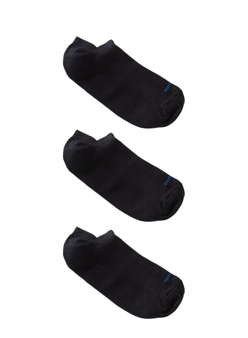 COTTONIL Pack of 3 Unisex Mini Socket Socks  - Image 1