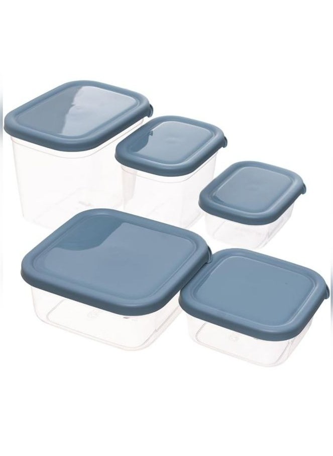 AKSA - Mono Plastic Food Container Set of 18 Pieces - Image 1