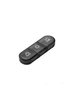 McDou One week 21 black medicine box classification box Portable plastic medicine box  - Image 5