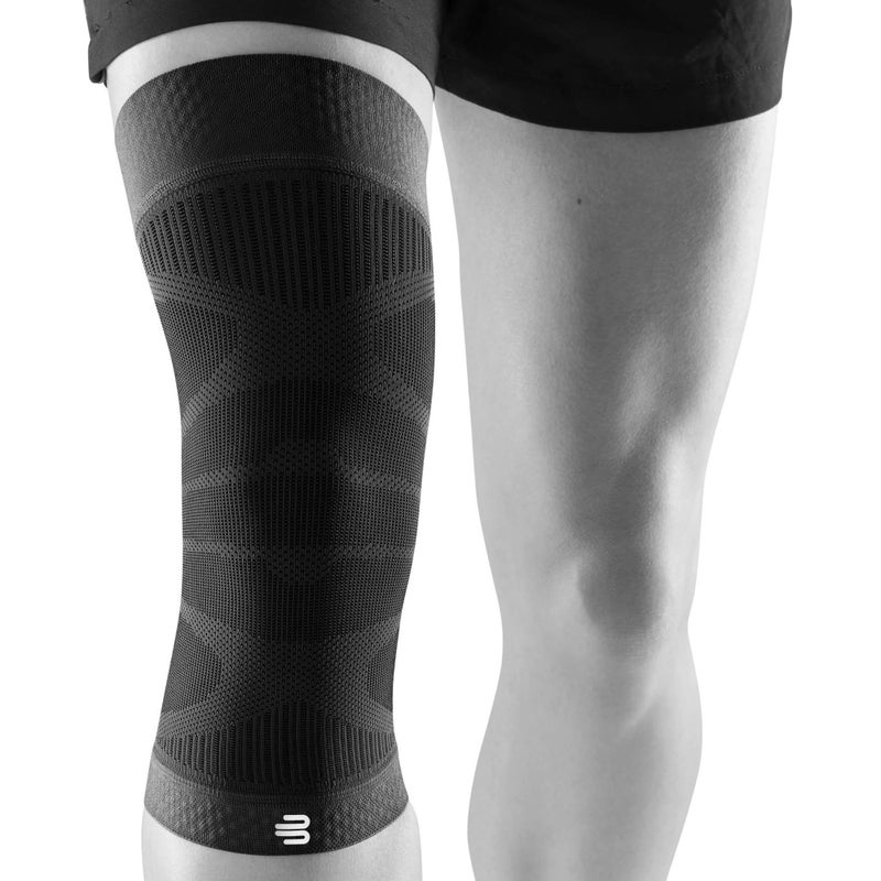 Bauerfeind Sports Compression Knee Support - Knee Sleeve for Relief and Support - Seamless Compression for better Performance - Lightweight & Durable - Black, Medium - Image 2