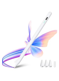 Generic iPad Pen P1 for iPad 10th/9th Generation, iPad Stylus Pen with Upgraded 500mAh Battery | Palm Rejection | Magnetic Adsorption | Tilt Technology | Precision Stylus Pen for iPad 2018-2024  - Image 1