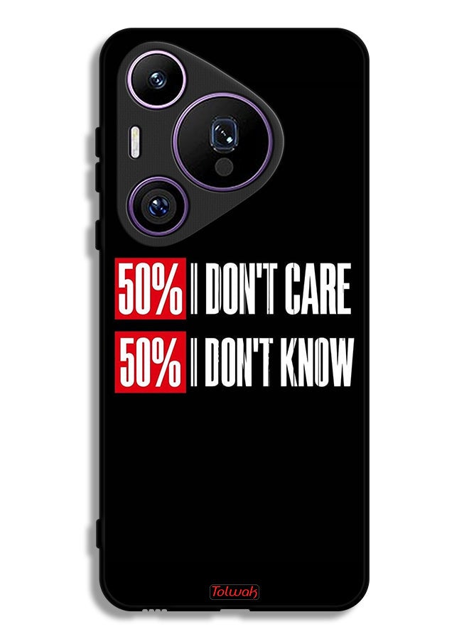 Tolwak Huawei Pura 70 Pro Protective Case Cover I Do Not Care - Image 1