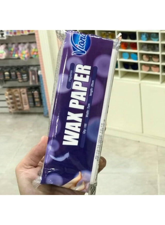 viona Tag Wax Paper Qty:100 - Image 2